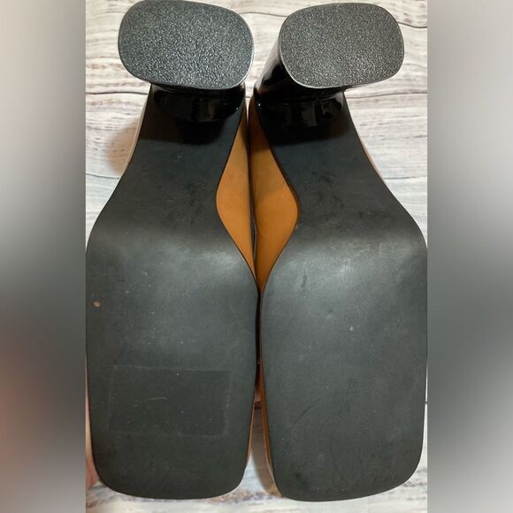 Mainframe Retro Women’s Chunky Heels 70s style 90s shoes size 6 Square Toe - Picture 11 of 14